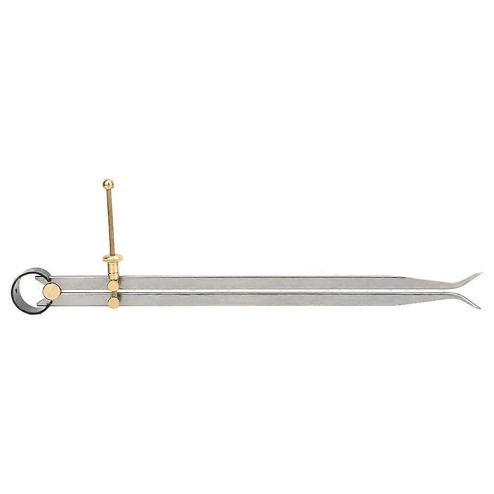 Fine Ground Spring Divider Carbon Steel Brass Flat Leg Inside Spring Caliper300mm