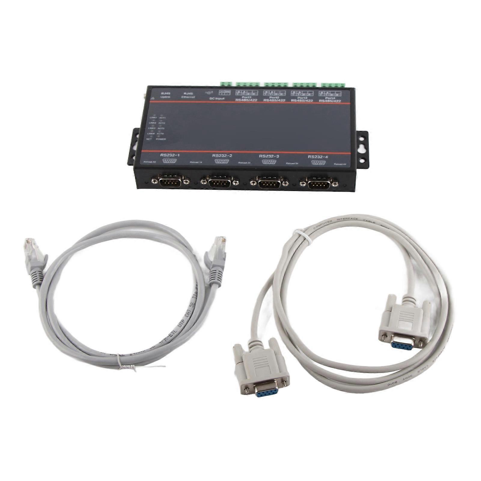 Serial Server RS232/485/422 to Ethernet for Industrial Control 5V 36V