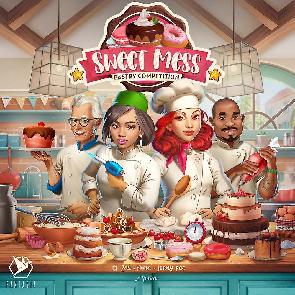 Sweet Mess 令人兴奋的、引人入胜的、具有挑战性的桌面游戏策略游戏