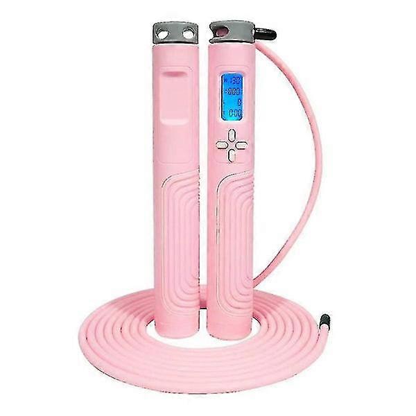 Adjustable Digital Counting , Speed Tangle-free Skipping Rope With Alarm Reminde