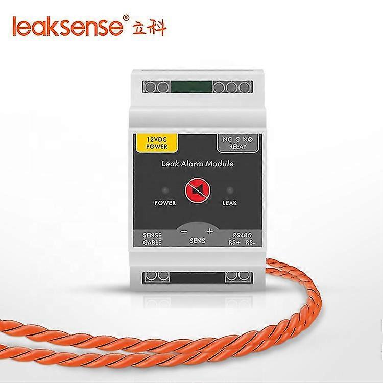 Water Leak Alarm Module With Water Sensing Cable Rs485&switch Signal Output For Water Detection System