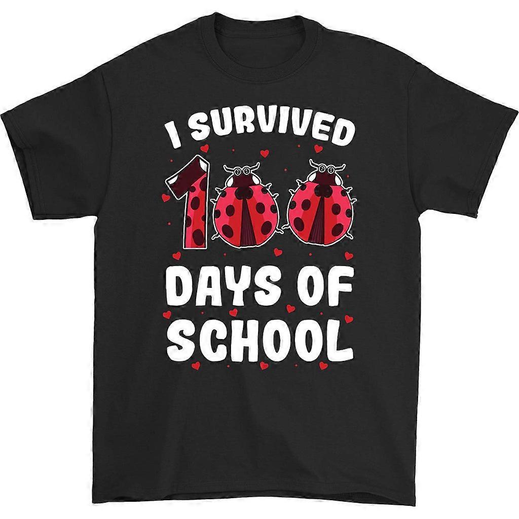 Tričko Přežil jsem 100 dní školy