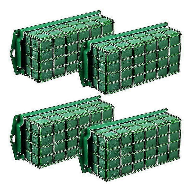 4 Pcs Floral Foam Cage Flower Holder with Floral Foam for Flowers Cage Bowl for Table Centerpiece F