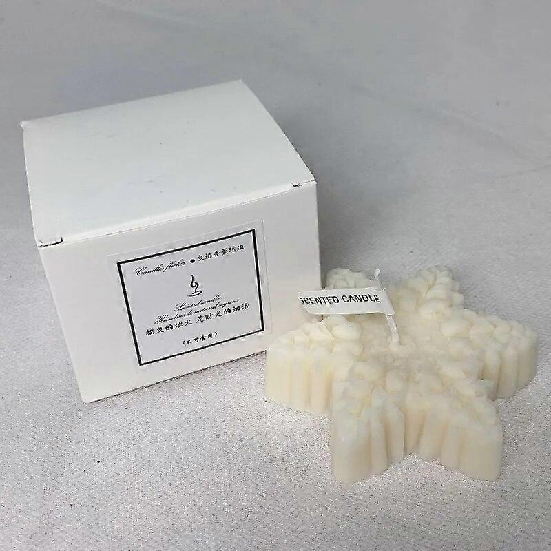 Bougies d’aromathérapie flocon de neige