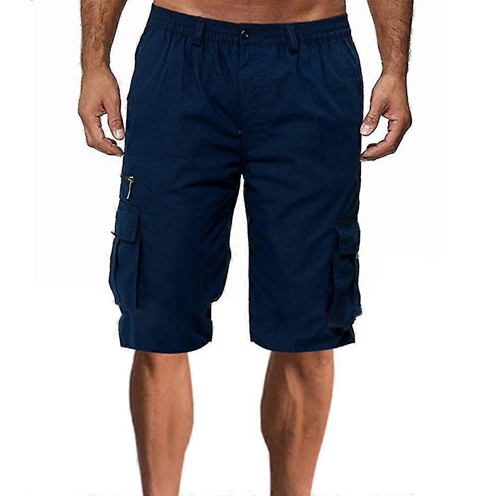 Men Combat Shorts Jogr Pockets Pants Pants