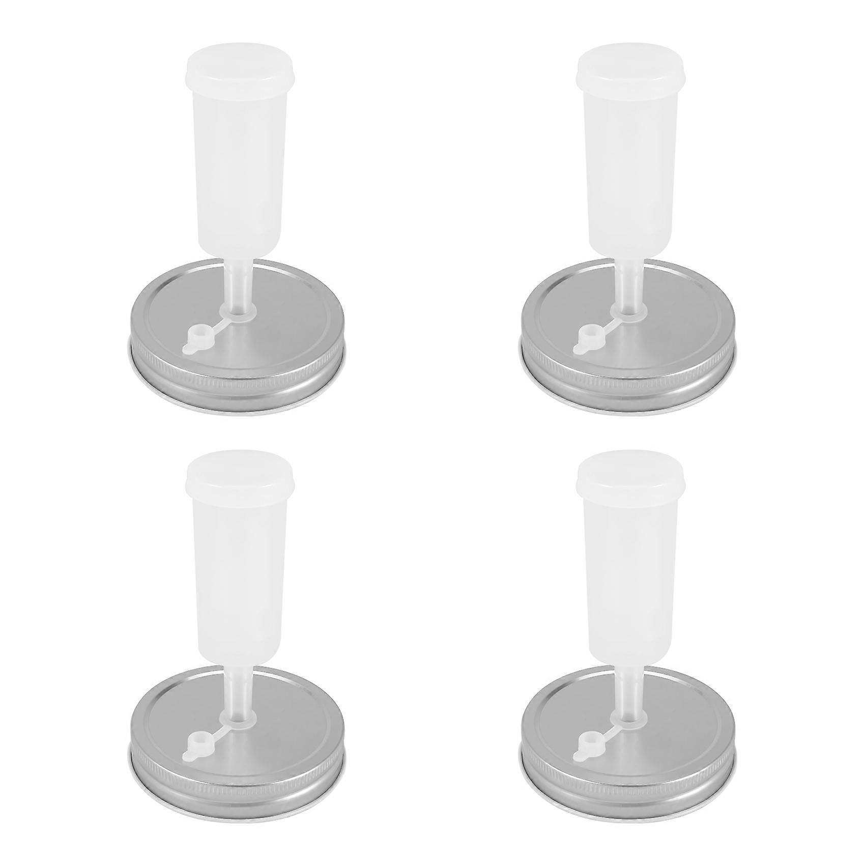 Fermentation Lid,Airlocks for Fermenting for Wide Mouth Mason Jar Fermenting Lids for Making Sauerk