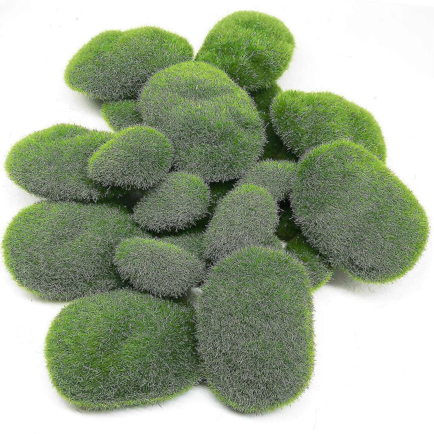 Artificial Moss Rocks Decorative (25-2 Size)