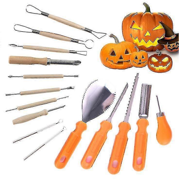 Pumpkin Carving Knife 15 Piece Set Fruit Knife Carving Knife Props