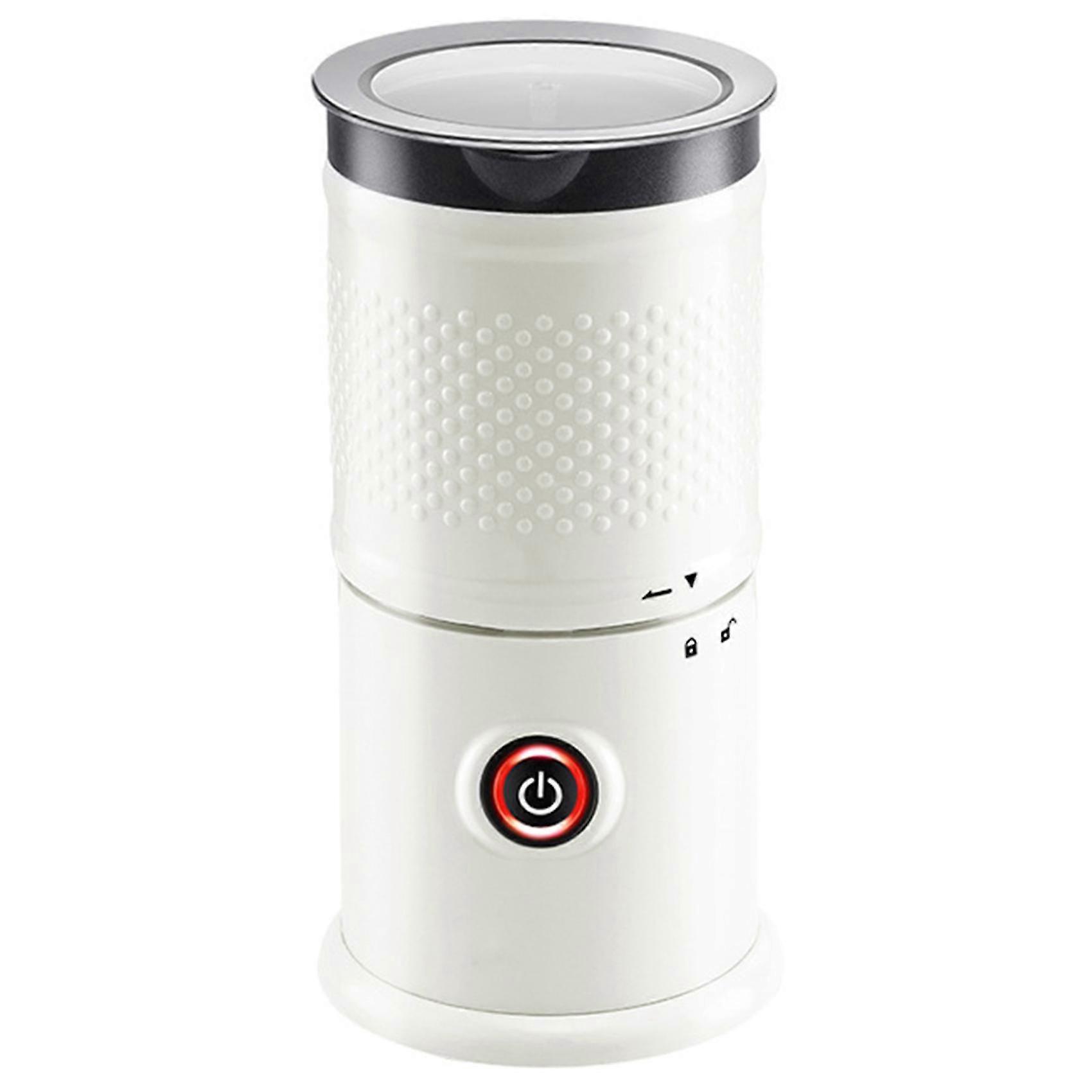 Separate Electric Milk Frother Intelligent Cold/hot Foamer Steel Non- Cappuccino Frother Eu Plug Whi