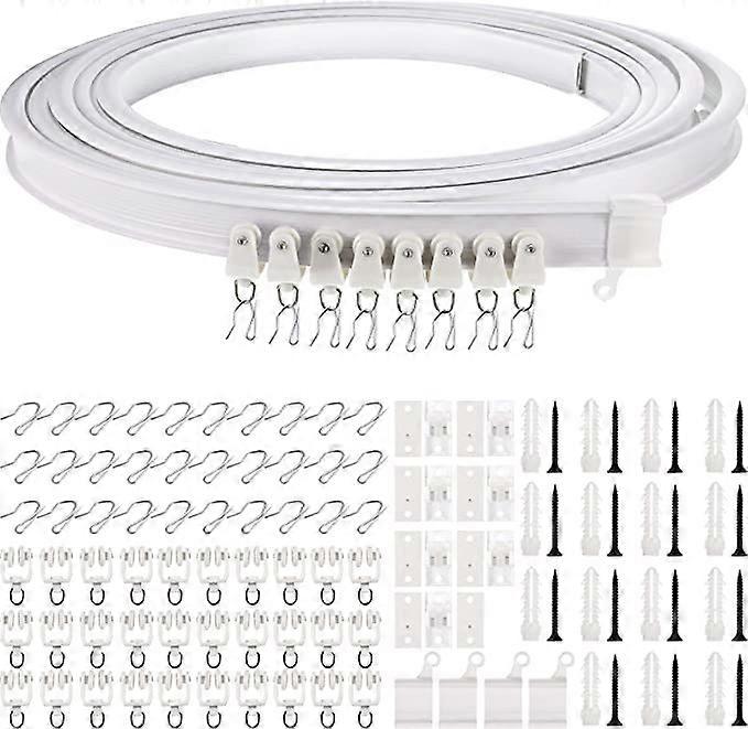 5 meter ceiling curved curtain rail ceiling curtain bracket