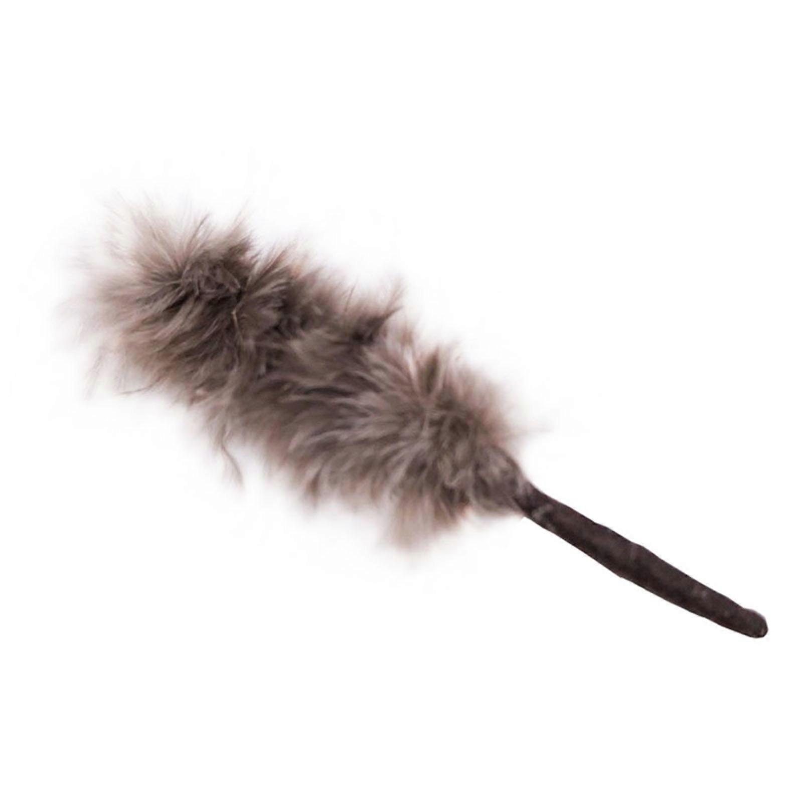 Dollhouse Feather Duster Simulation Cleaning Tools Model Toy Miniature 1/12 Scale Feather Duster for Scene Props