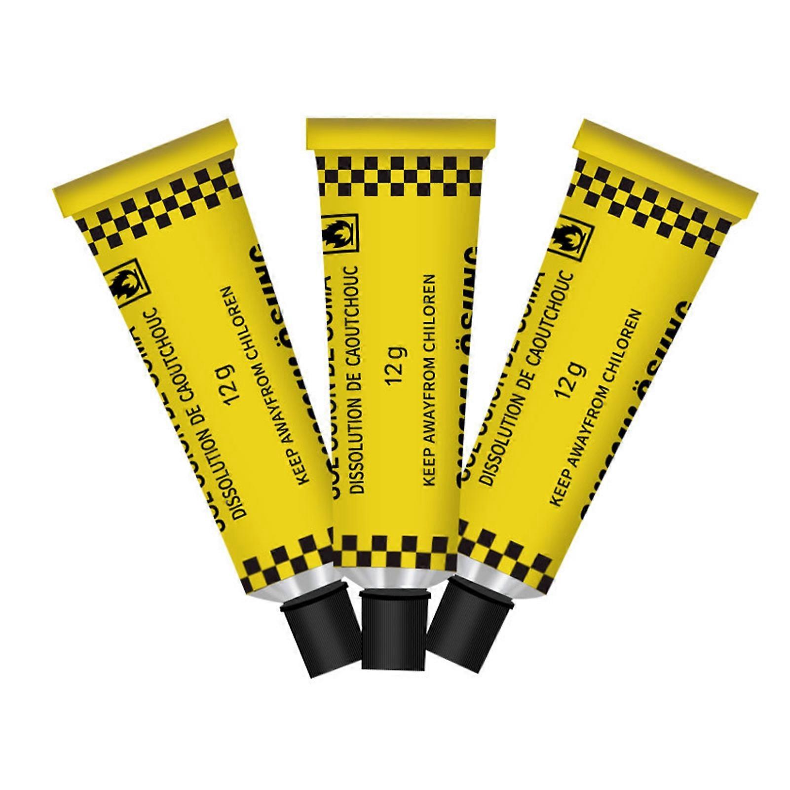 3Pcs Bike Tire Repair Glues Strong Adhesion Compact Size Portable Tire Inner Tube Puncture Repair Glues Bicycle Sealant KAESI