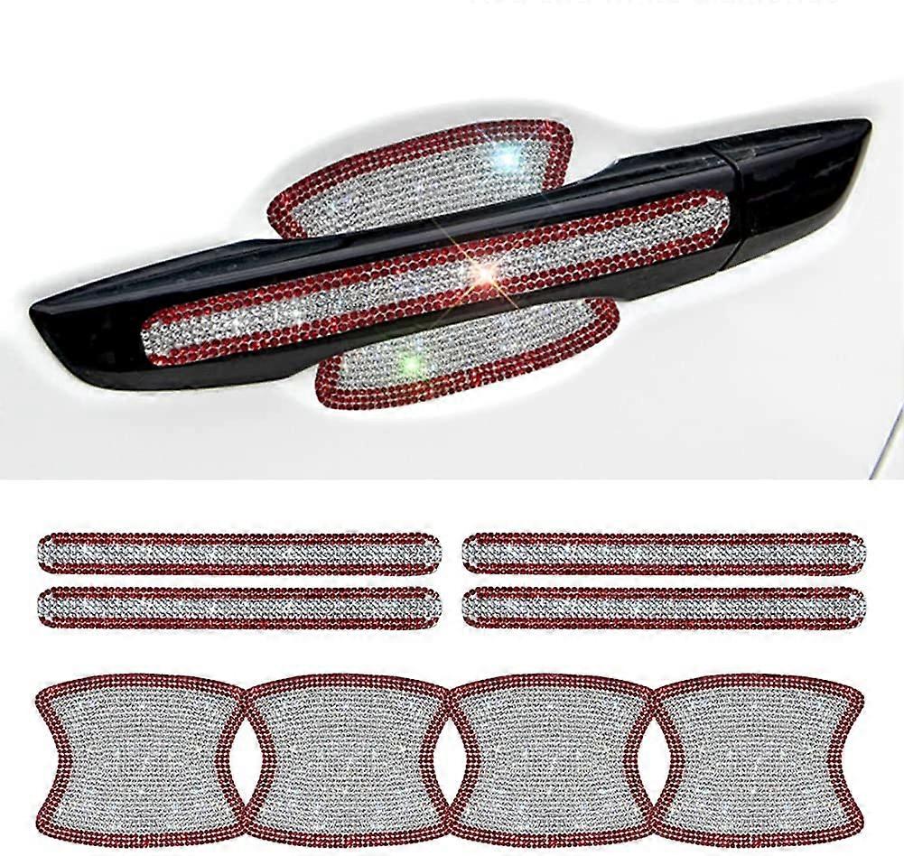 8pcs Two-color Combination Car Door Handle
