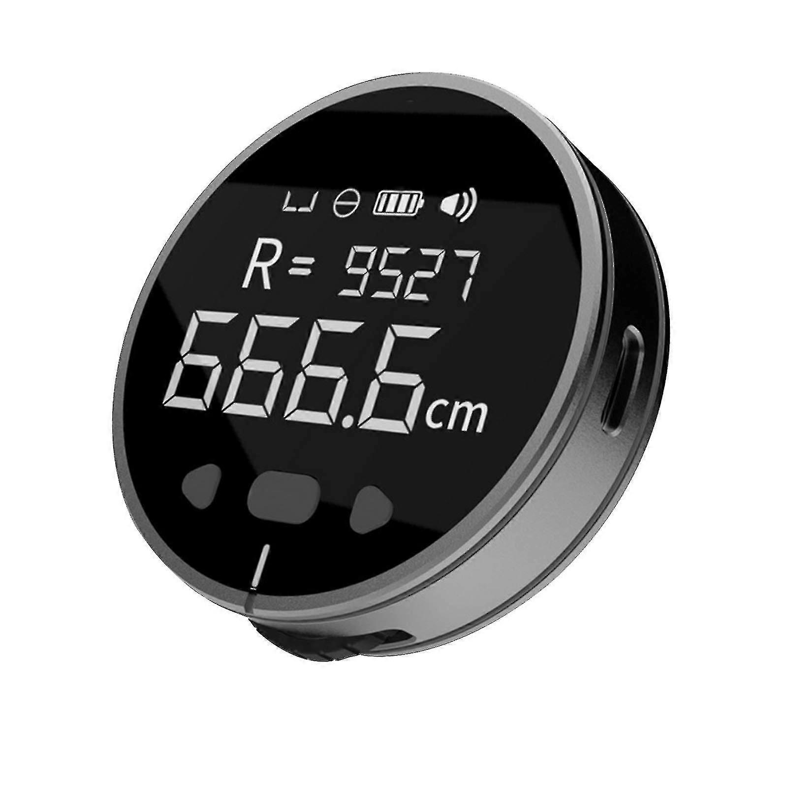 Electronic Tape Measure With Lcd Display Digital Ruler Type-c Rechargeable Length Measuring Tool