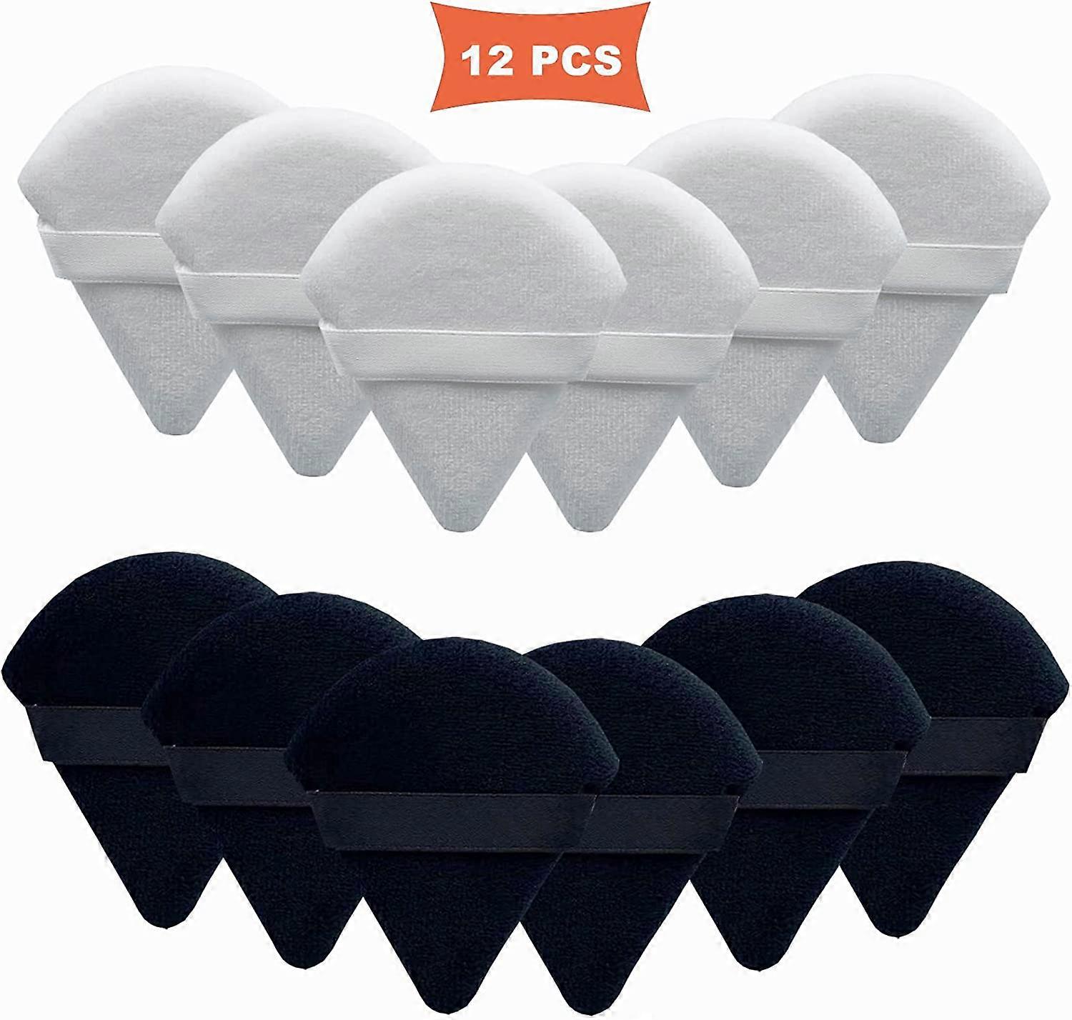 12Pcs powder puffs for face powder, makeup puff