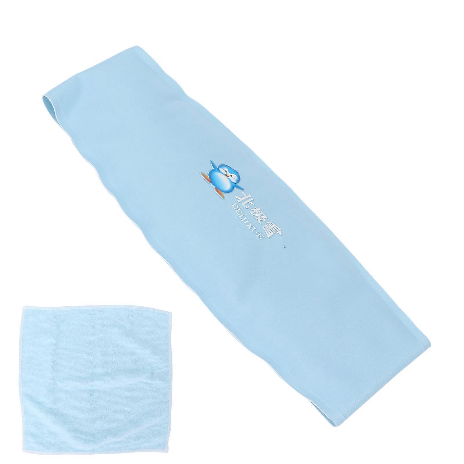 Reusable Neck Ice Pack Cold Compress Shoulder Therapy Wrap Ice Gel Pack for Pain ReliefLight Blue