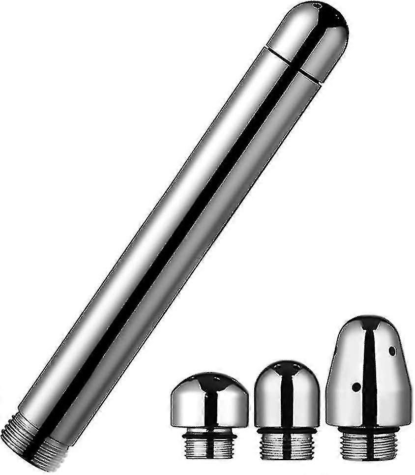 Confidently Enema Douche Angle Wand With 3 Heads For Anal Cleansing Colonic Douche System