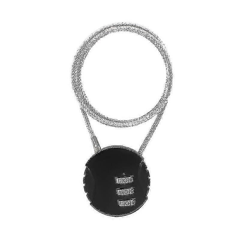 Padlock Combination Lock (black) (1pcs)