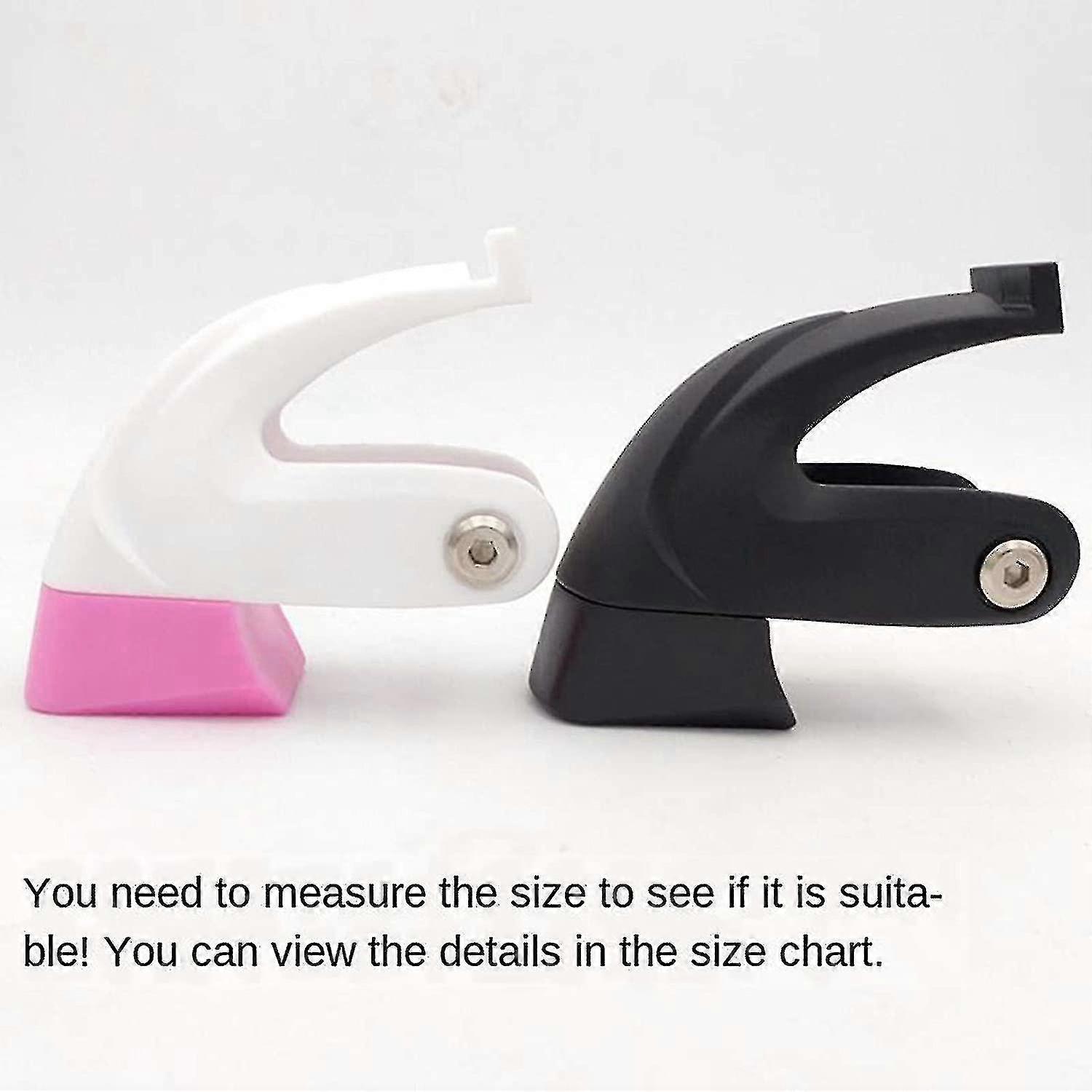 Jowxsx Roller Skate Bremse Stopper - Universal Bremsklotz Ersatz Schwarz