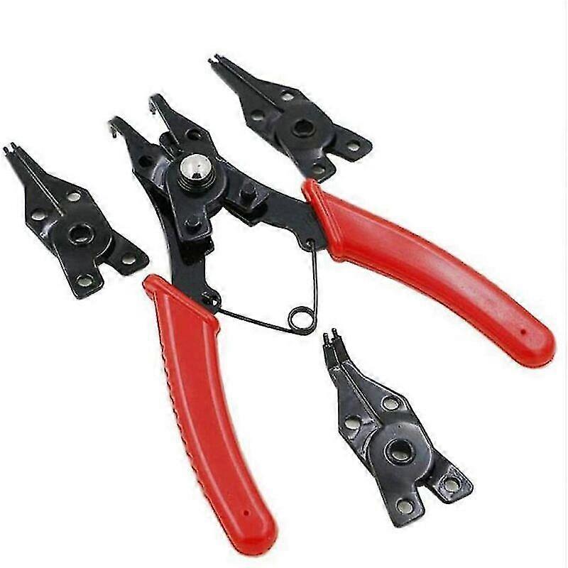 4 In 1 Interchangeable Circlip Pliers