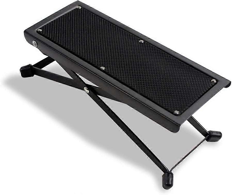 Guitar Foot Rest Non-Slip Rubber Height and Angle Adjustable Foldable