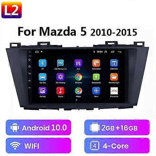For Mazda 5 3 CW 2010 - 2015 Car Radio Multimedia Video Player Navigation GPS Android No 2din 2 din dvd Android Carplay stereo
