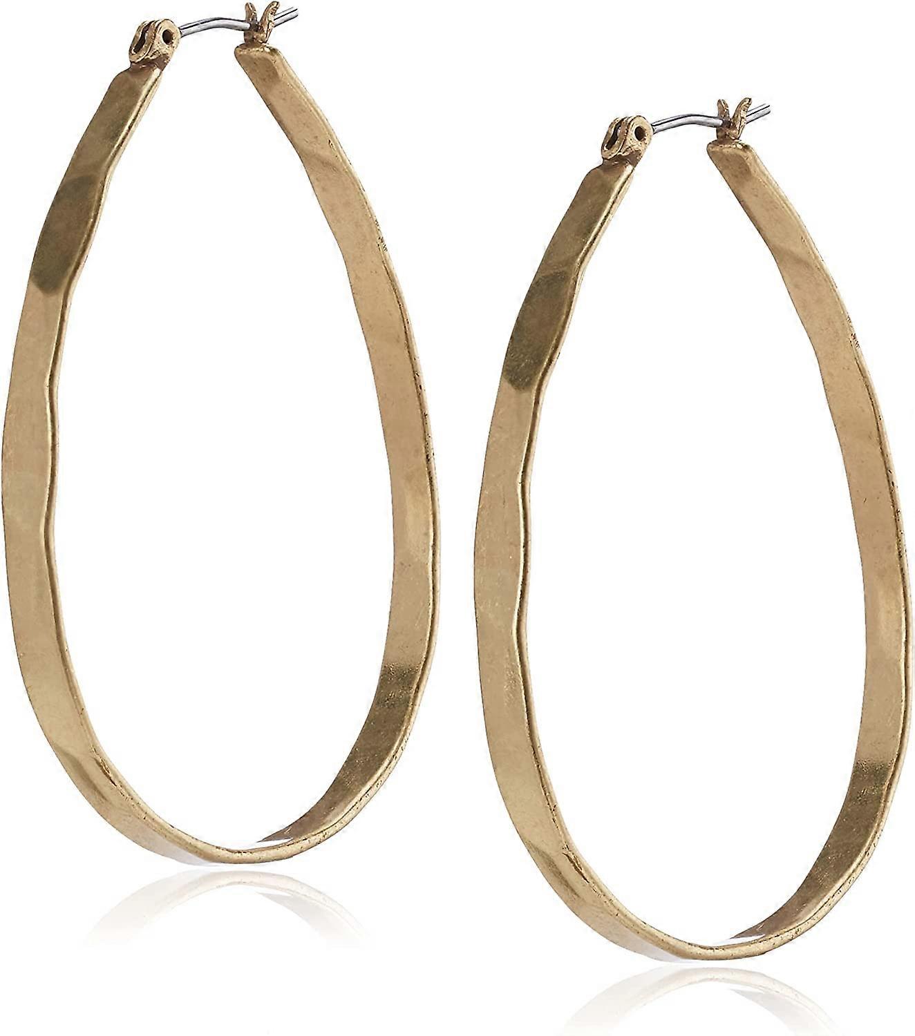 Orecchini, Medium 1-3 4" Oblong Hoop