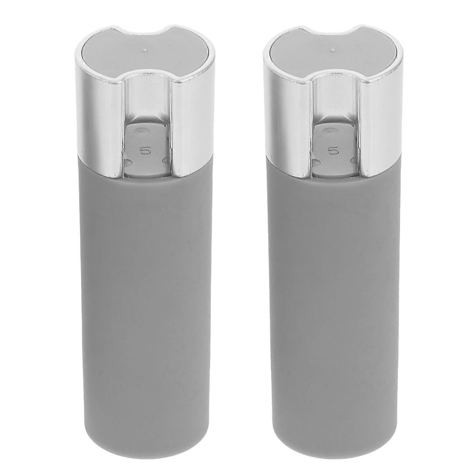 2pcs Blinds Handles Curtain Cord Weights Pull String Pendants for Vertical Blind Roller Blinds Drapes Window Shutter Plastic Grey