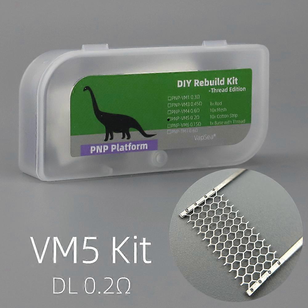 VM1 / 3/4/5/6 TM1 SMRT DIY أدوات إعادة بناء كيت RBK / PNP شبكة مجموعة مع لفائف قاعدة خيوط المسمار لسحب / فينشي X / S / Pro