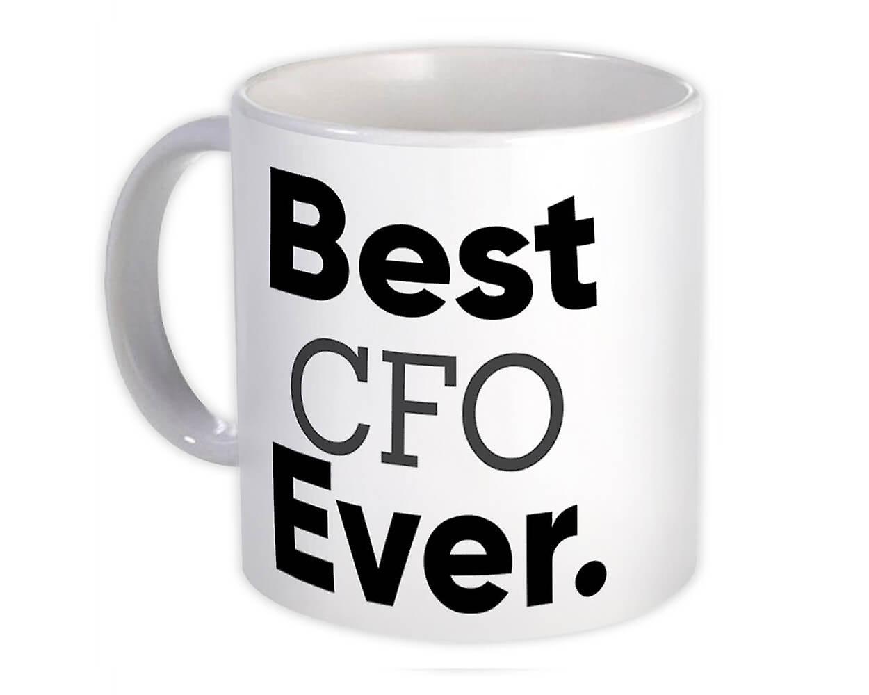 Presentmugg: Bästa CFO någonsin Yrke