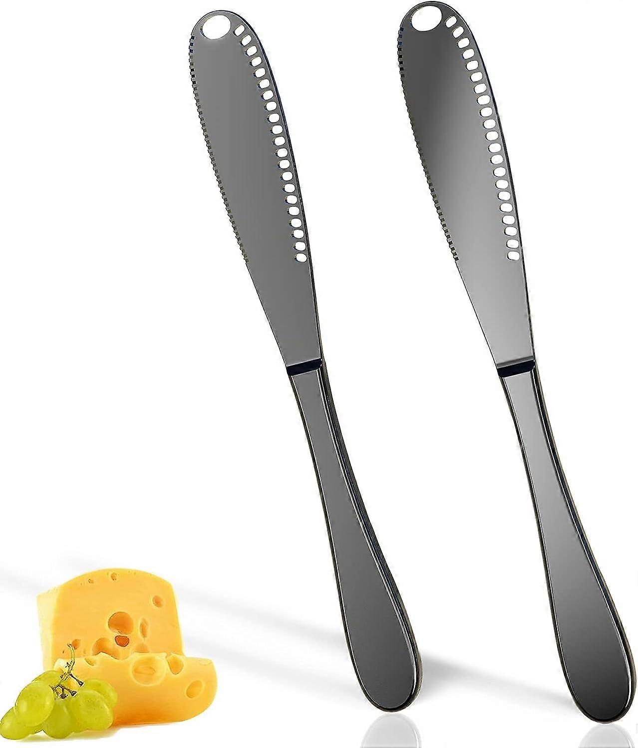 Spread Bread with 2PCS Butter Knife - A Three-In-One Function Tool