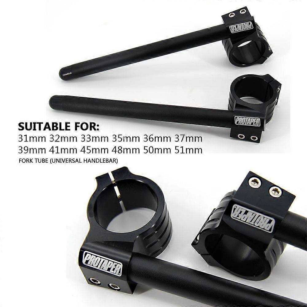 مجموعة PRO Universal Gold Racing CNC 31 32 33 35 36 37 39 41 45 48 50 51 مم مشبك على Ons Fork Handlebar Riser De Regular