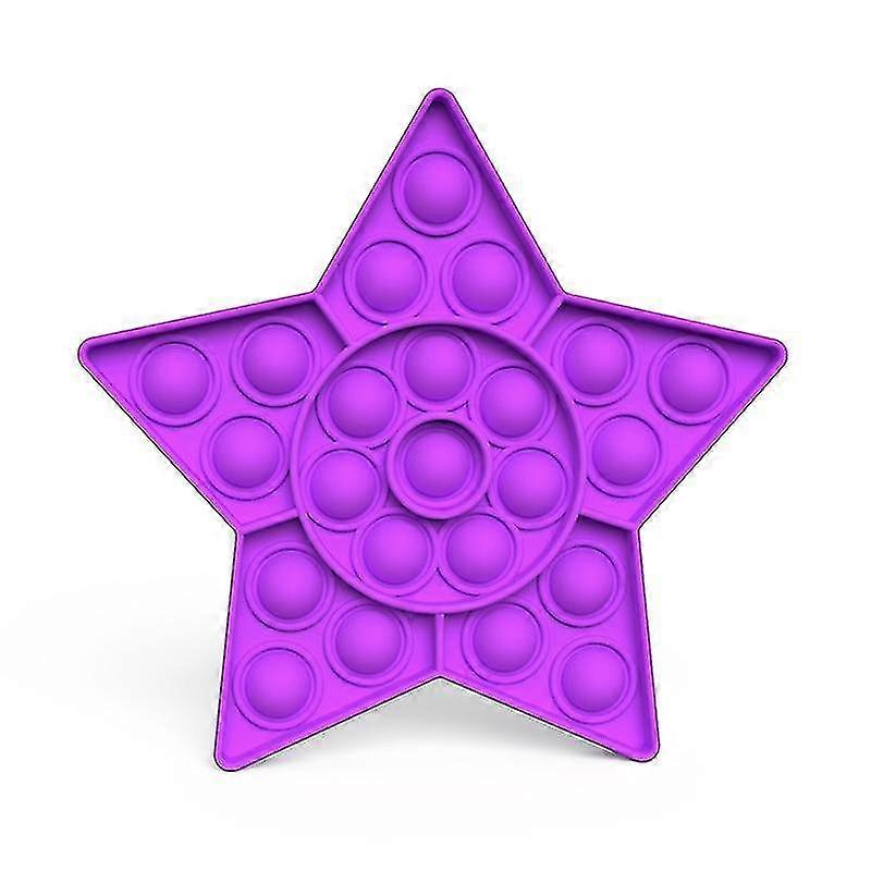 Purple Star Shape Fidget Toy For Adults