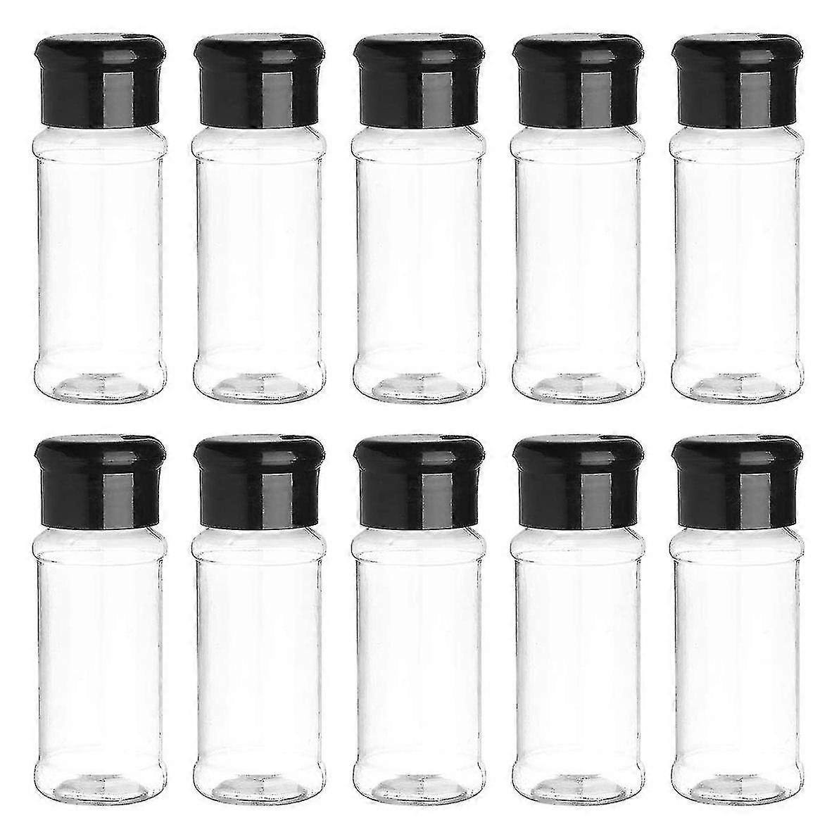 20pcs Spice Jar Containers Salt Pepper Seasoning Jar Perfect With Sifter Lid Caps For Storing Spice