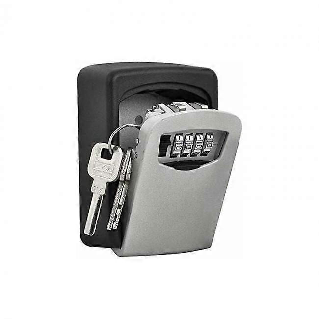 High security police safe wall mounted 4 digit key box High security combination lock for storing keys
