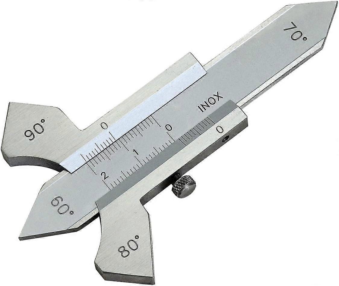 Welding Gauge 4 Display Angles on Body 60 70 80 90 Weld Height Control Fillet Thickness Bevel Angle