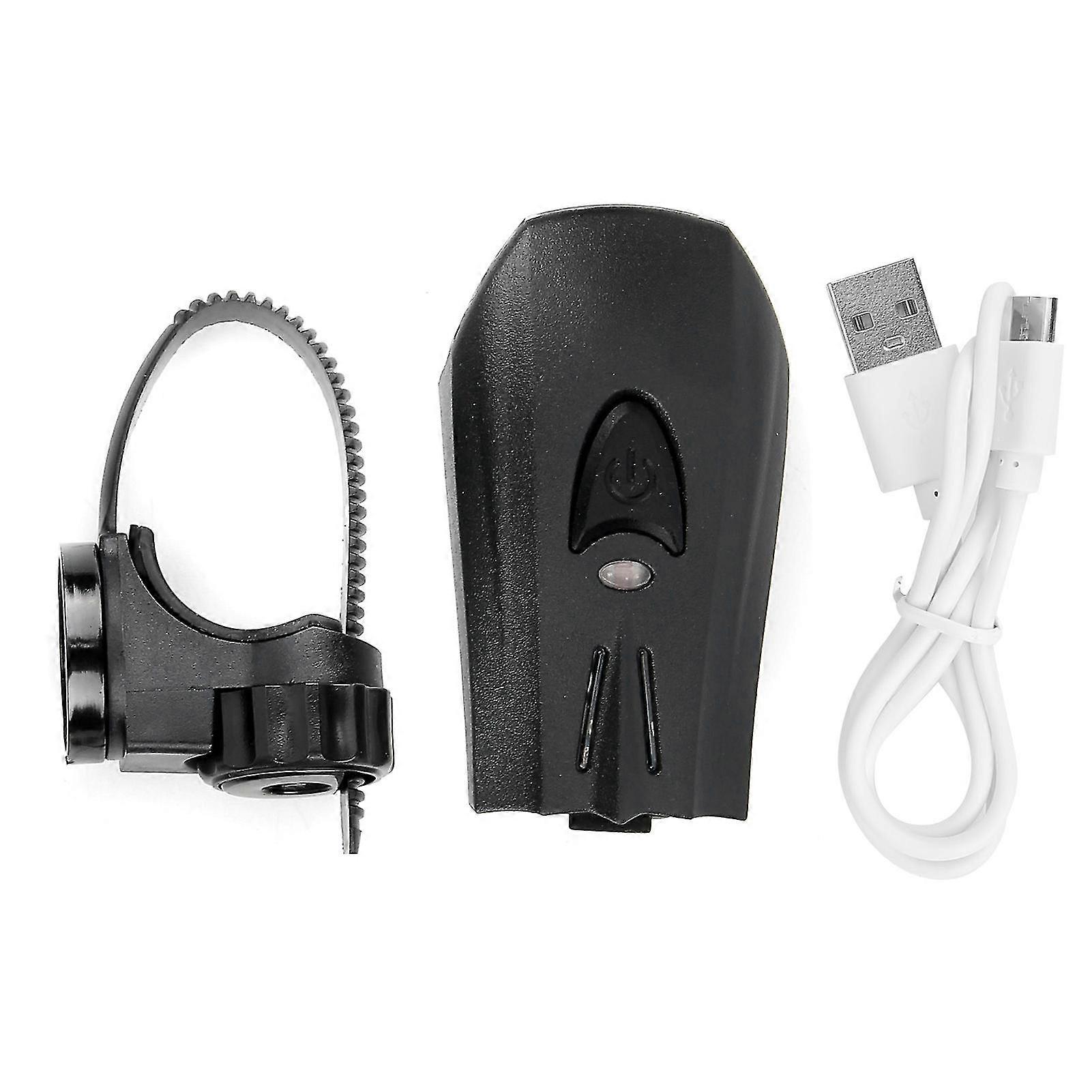 Waterproof USB Charging LED Bike Front Light with Smart Sensor for Safety