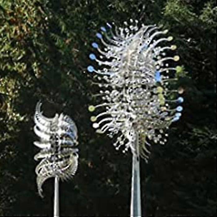 Outdoor Rotating Metal Wind Chimes