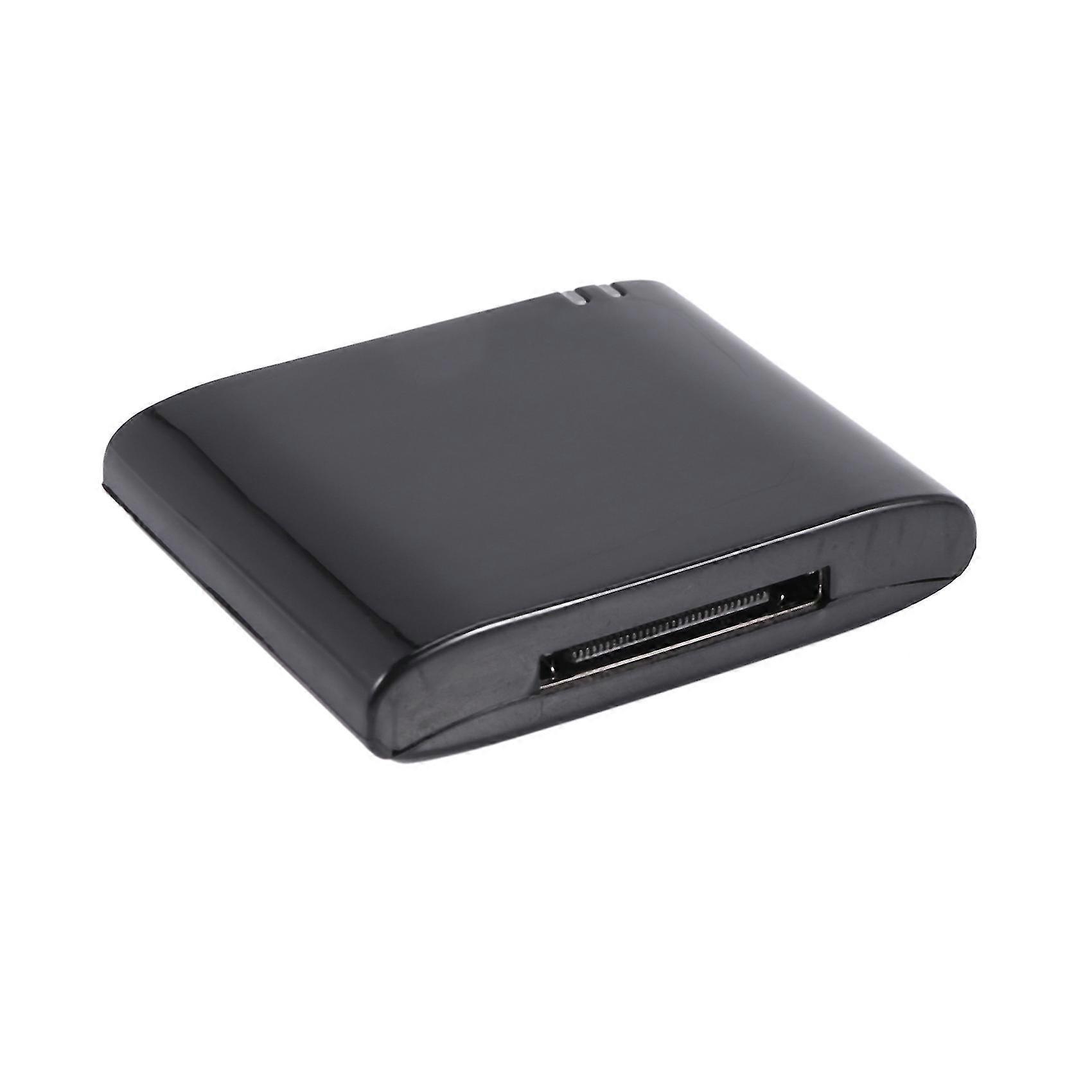 30pin Bluetooth Adapter 4.1 A2dp Audio Music Receiver For Sounddock And 30pin For Dock Speaker,(not Compatible With Any Car)(black)
