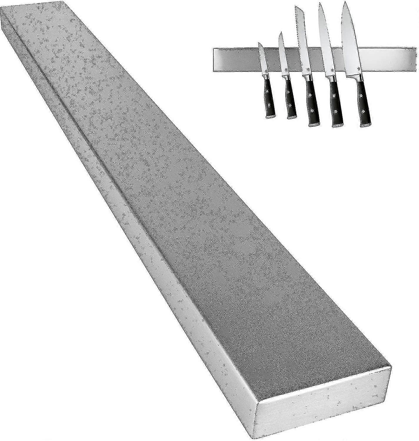 Porte-couteaux magnétique en acier inoxydable, porte-ustensiles, longueur 30 cm