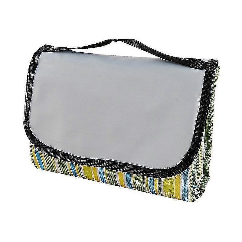 Tappetino da picnic all'aperto di grandi dimensioni, tappetino da spiaggia, 200 * 150 cm, verde