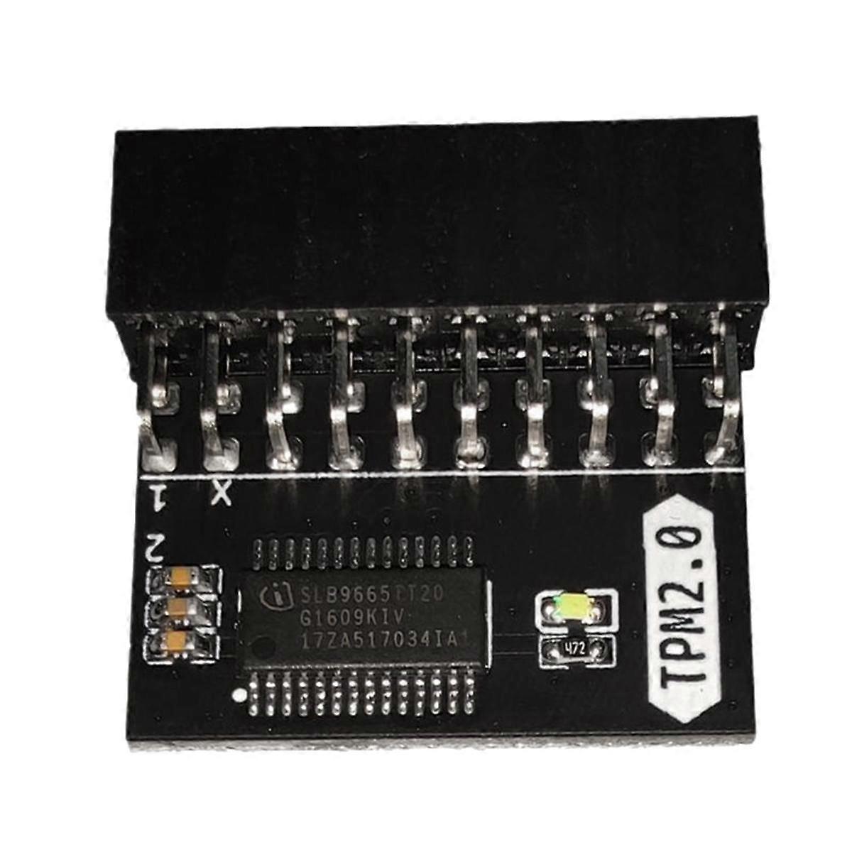 LPC 20pin Encryption Security Module Board Remote Control TPM2.0 LPC 20 Pin Motherboards Card for