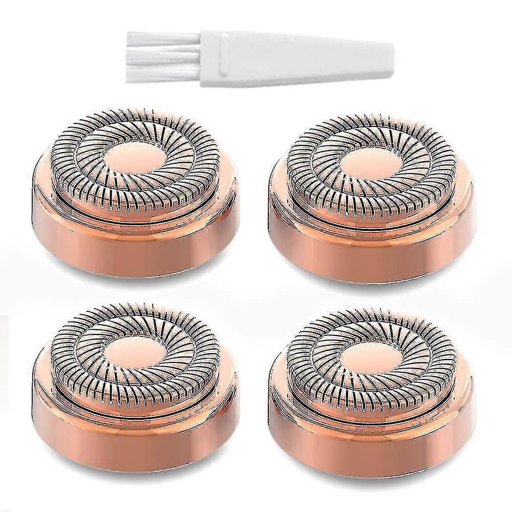 4pcs ansikts hårfjerner erstatning hoder hårfjerning kniver