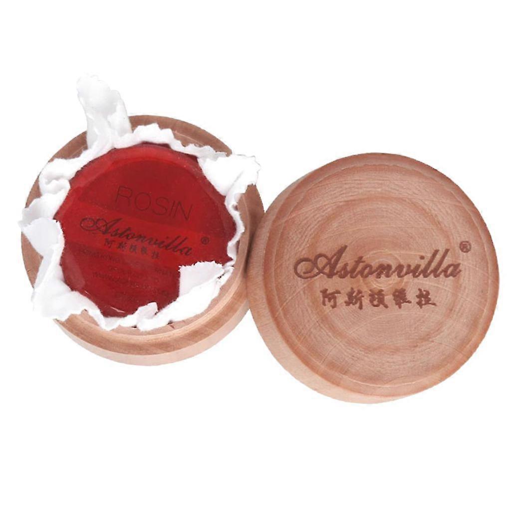 Strings Bows Rosin Resin with Storage Case Box For Violin Viola Cello Stringed Instrument Parts Red