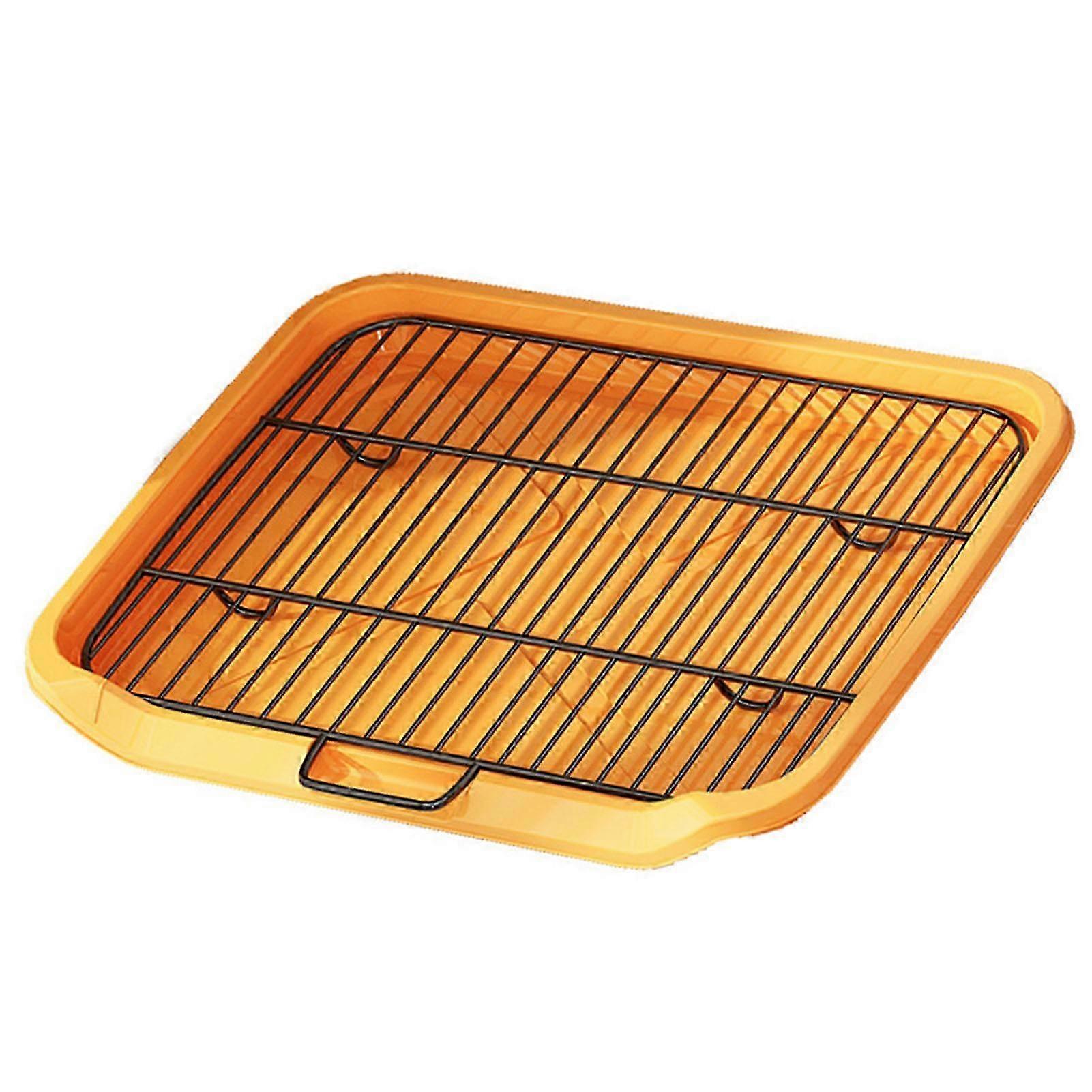 Köpek Lazımlık Tepsisi Düz Plaka Tipi Dökülmeye Dayanıklı Geniş Alan Çıkarılabilir Yıkanabilir Köpek Eğitim Tuvaleti Küçük Orta Büyük Köpekler için