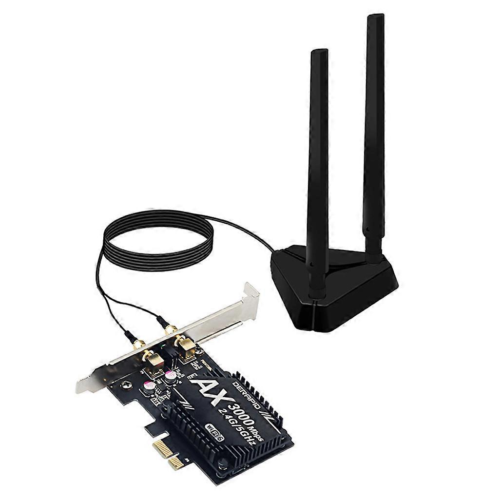 Dual-band Gigabit High-speed 3000m E-game Wifi6 Netwerkkaart - Dual Antennes