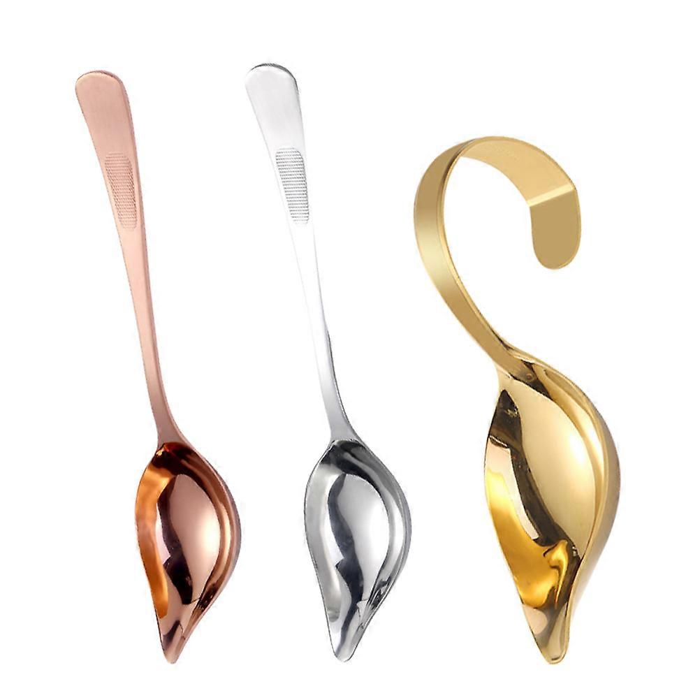 Cucchiai per salsa in acciaio inossidabile, 3 pezzi