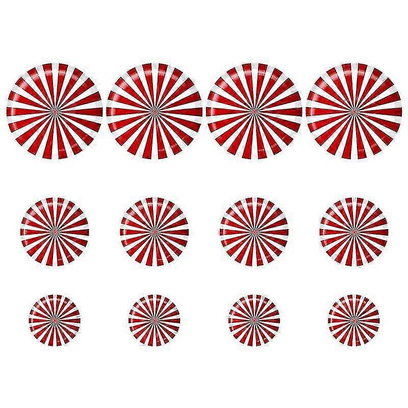 12pcs 크리스마스 벽 데칼