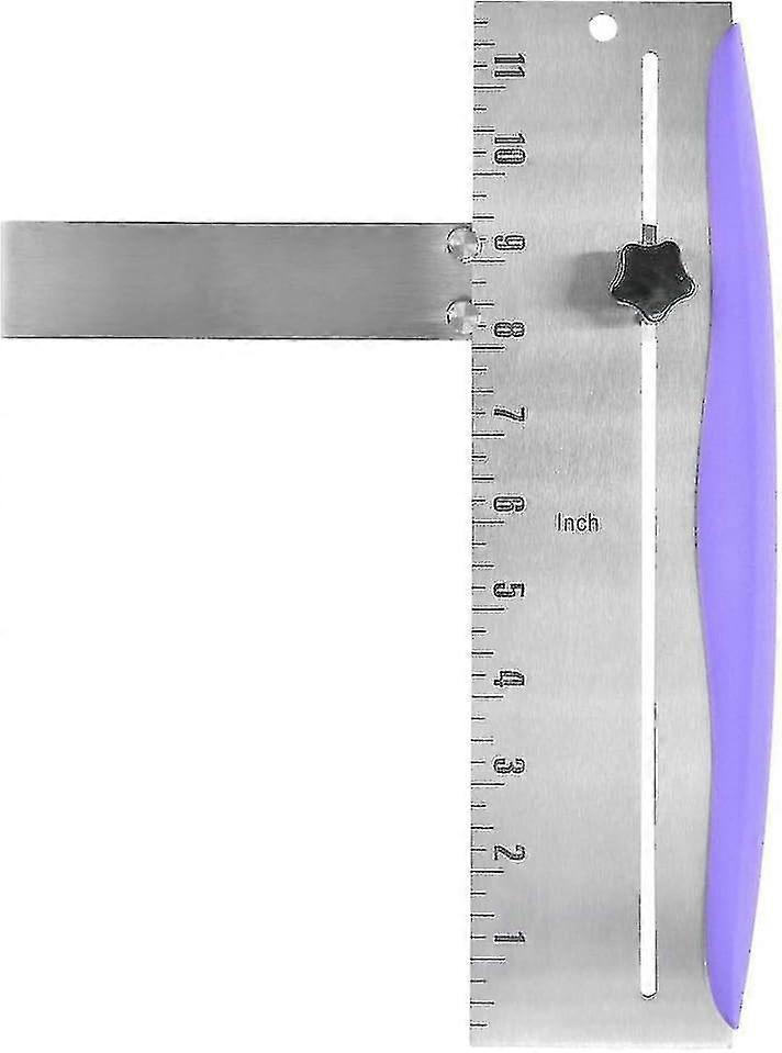 Adjustable Stainless Steel Cake Scraper and Smoother Set
