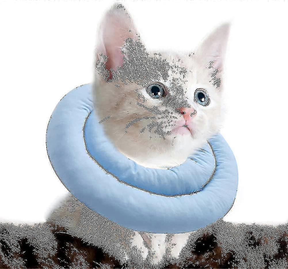 Cat Cone Collar With Adjustable Neck. Anti-licking Soft Cat Recovery Collar